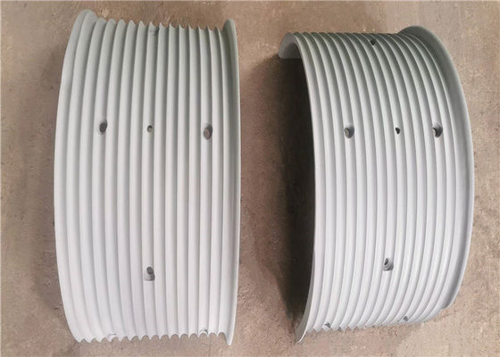 কাস্টম কার্বন ইস্পাত Lebus আর্ম অর্ধেক ক্রেন জন্য বিভক্ত Winch ড্রাম Winding তারের দড়ি