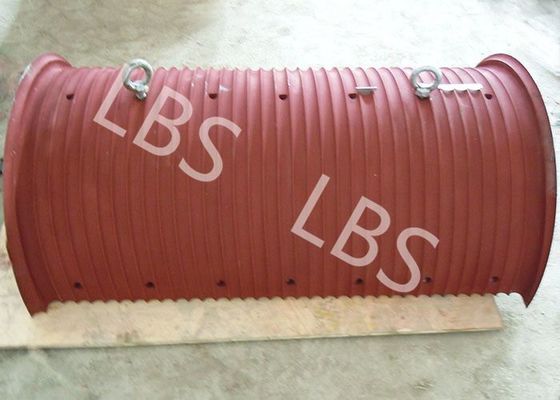 ওয়্যার দড়ি বা ক্যাব হোল্ডিং ড্রামস লেবাস হাতা ইস্পাত উপাদান প্রয়োজন