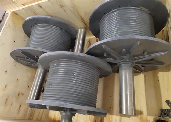 লেবুস গ্রুভড ড্রাম ওয়্যার রোপ ড্রাম উইন্ডিং রোপের জন্য