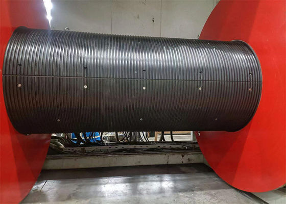 লেবুস গ্রুভ ড্রাম রোপ উইন্ডিং মেশিনের জন্য লিফটিং উইঞ্চ সিএনসি মেশিনযুক্ত