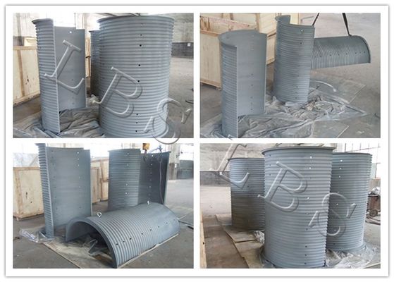 স্প্লিট এলবিএস গ্রুভড ড্রাম ওয়্যার রোপ ড্রাম বিভিন্ন কাজের অবস্থার মধ্যে