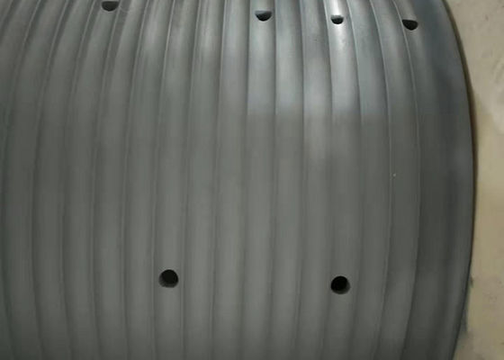 ধূসর রঙের উত্তোলন মেকানিজম লেবস স্লিভ স্প্লিট তারের দড়ি গ্রুভ হাতা