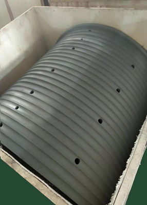 বোল্ট / eldালাই সংযোগ উইঞ্চ ড্রাম গ্রুভড হাতা এবং শেলস