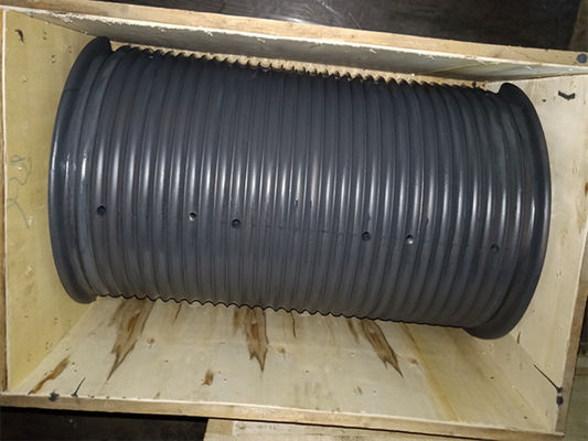 উত্তোলন প্রক্রিয়া পাউন্ড পাউন্ড খাঁজ হাতা বিচ্ছেদ ওয়্যার দড়ি ধূসর